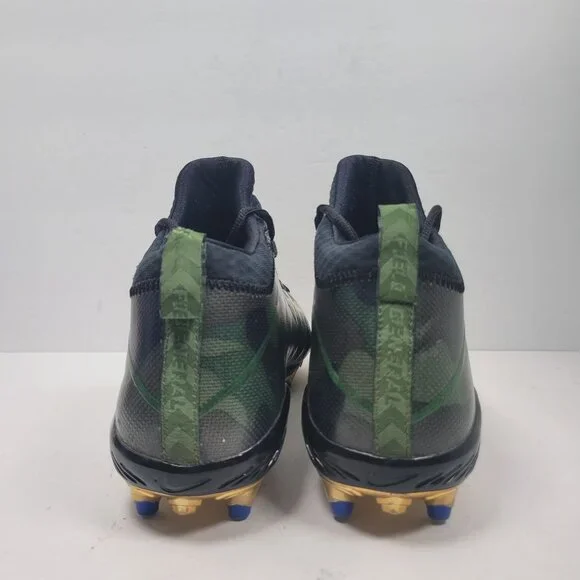 Nike Field General 3 Elite TD Men's Green Gold Football Cleats Us Size 12 - Picture 4 of 9